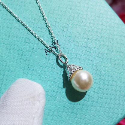 [Lioran]PEARL PENDANT GATSBY ZIEGFELD PEARL SILVER NECKLACE