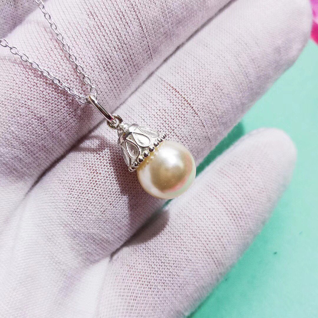 [Lioran]PEARL PENDANT GATSBY ZIEGFELD PEARL SILVER NECKLACE