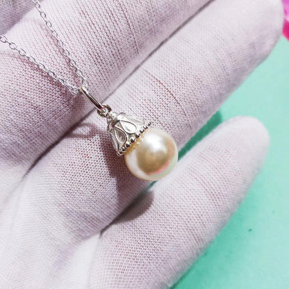 [Lioran]PEARL PENDANT GATSBY ZIEGFELD PEARL SILVER NECKLACE
