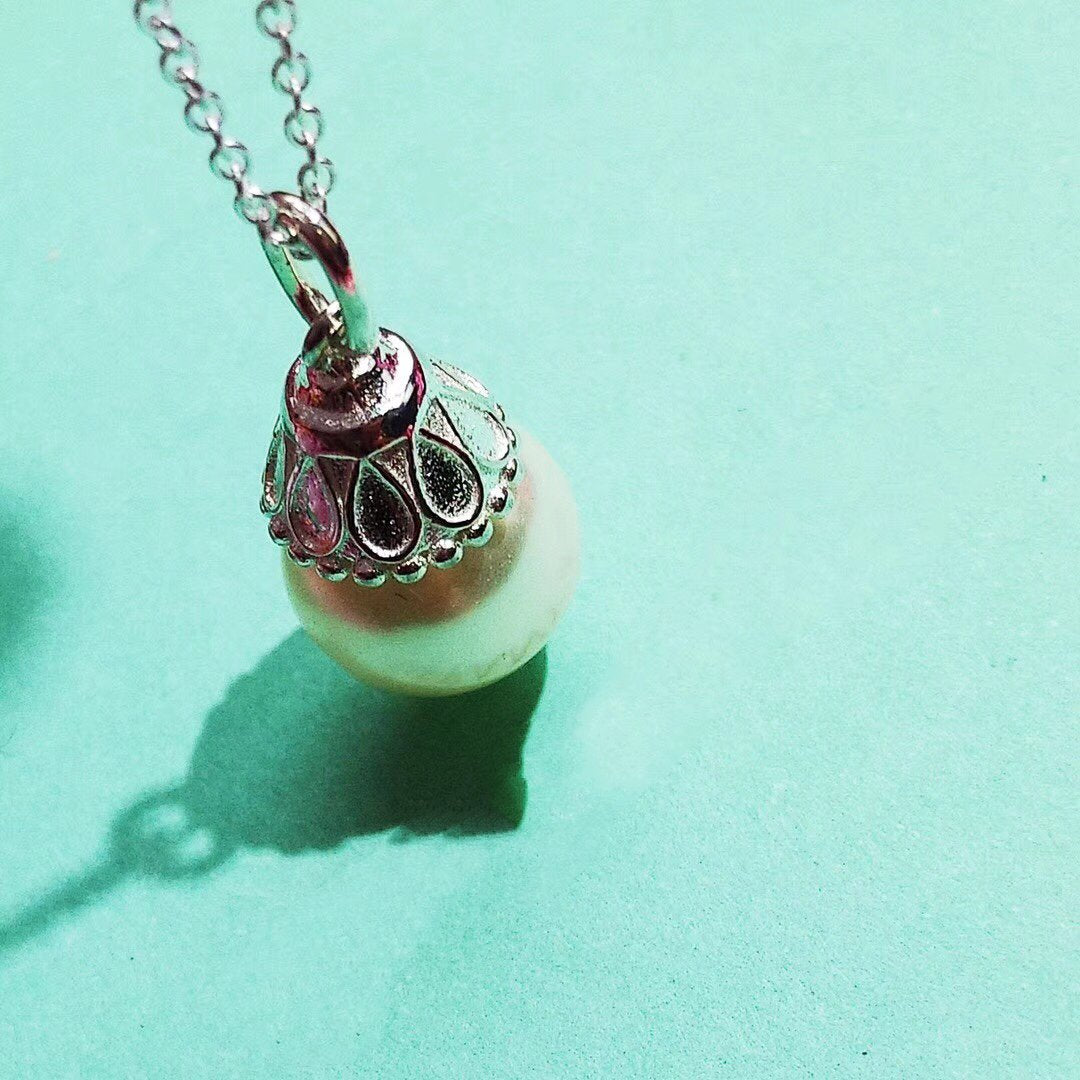 [Lioran]PEARL PENDANT GATSBY ZIEGFELD PEARL SILVER NECKLACE