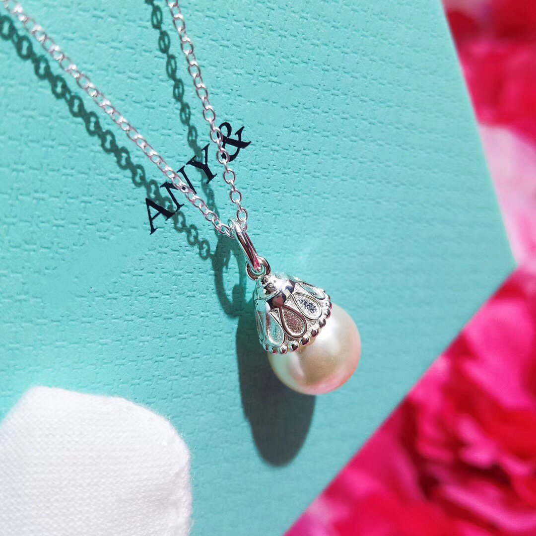 [Lioran]PEARL PENDANT GATSBY ZIEGFELD PEARL SILVER NECKLACE