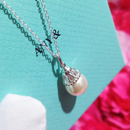 [Lioran]PEARL PENDANT GATSBY ZIEGFELD PEARL SILVER NECKLACE