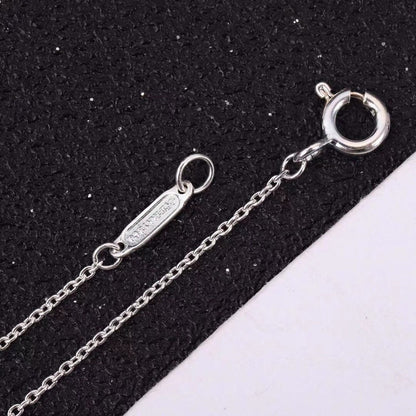 [Lioran]MOISSANITE STONE CROSS PENDANT NECKLACE SIMULATED DIAMOND CROSS CHOKER