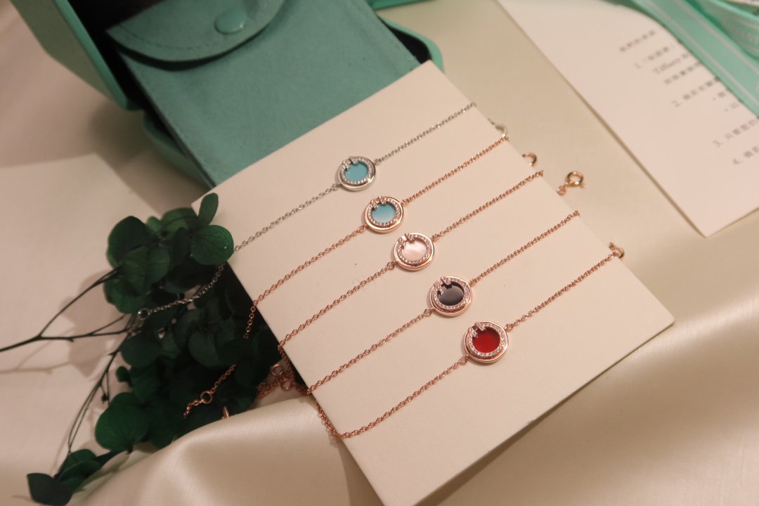 [Lioran]DIAMOND CIRCLE PINK GOLD BRACELET