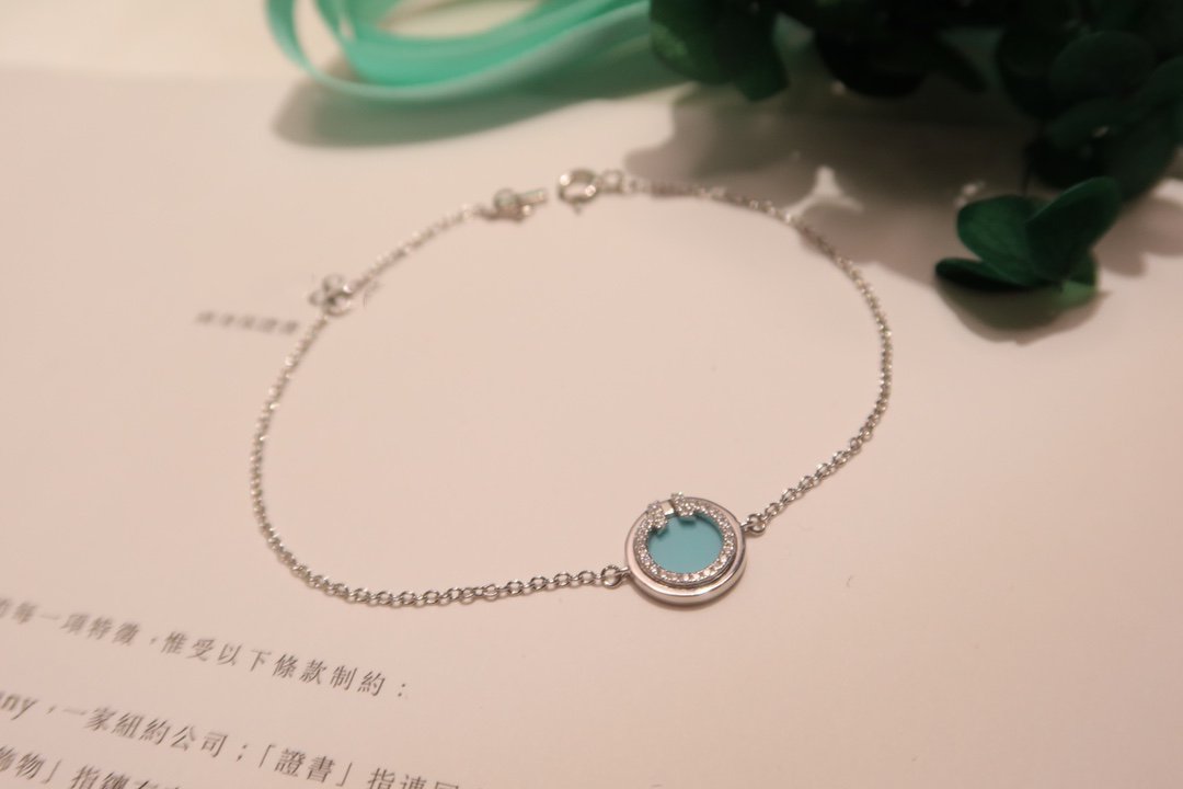 [Lioran]DIAMOND CIRCLE PINK GOLD BRACELET