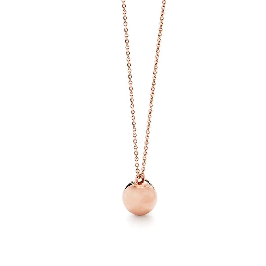 [Lioran]HARDWEAR PENDENTIF BALL ROSE NECKLACE