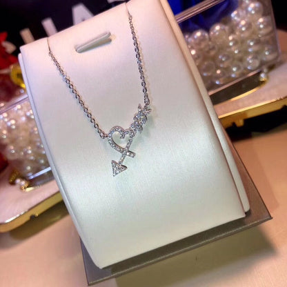 [Lioran]COLGANTE HEART & ARROW NECKLACE