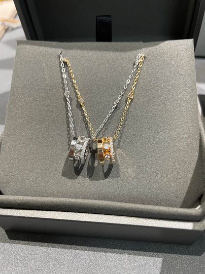 [⭐Lioran]CHAIN MOVE ROMANE PEDAND NECKLACE