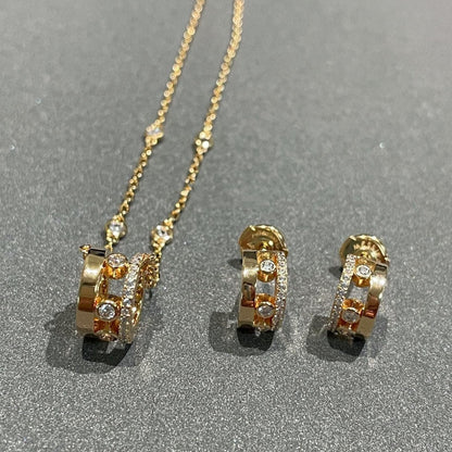 [⭐Lioran]CHAIN MOVE ROMANE PEDAND NECKLACE