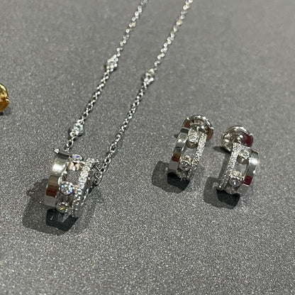 [⭐Lioran]CHAIN MOVE ROMANE PEDAND NECKLACE