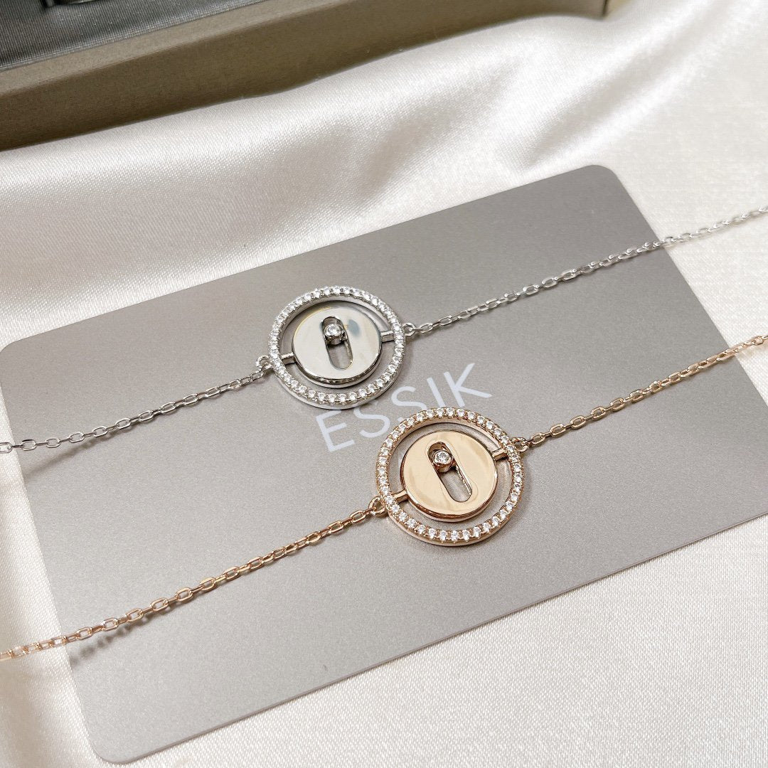 [⭐Lioran]Demo MOVE PAVED DIAMOND BRACELET