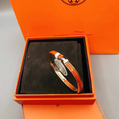 [⭐Lioran]CLASSIC HM CLIC RED 8MM ENAMEL BRACELET