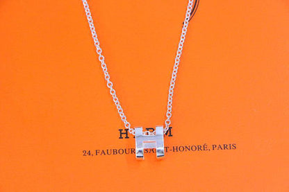 [⭐Lioran]HM NECKLACE H LETTER OVAL SERIES