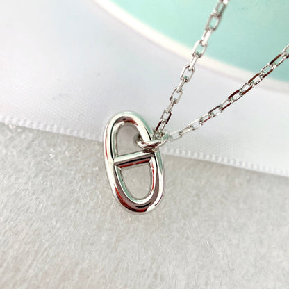 [⭐Lioran]HM PIG NOSE NECKLACE
