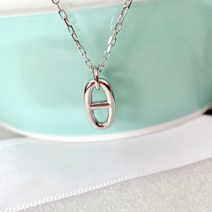 [⭐Lioran]HM PIG NOSE NECKLACE