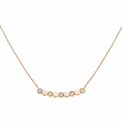 [⭐Lioran]BEE MY LOVE DIAMOND NECKLACE