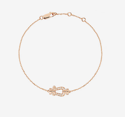 [⭐Lioran]FORCE 10 FULL DIAMOND BUCKLE CHAIN LINK MINI MODEL
