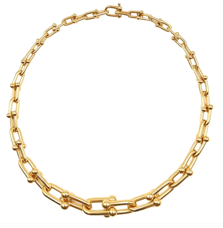 [Lioran]HARDWEAR PINK GOLD CHOKER