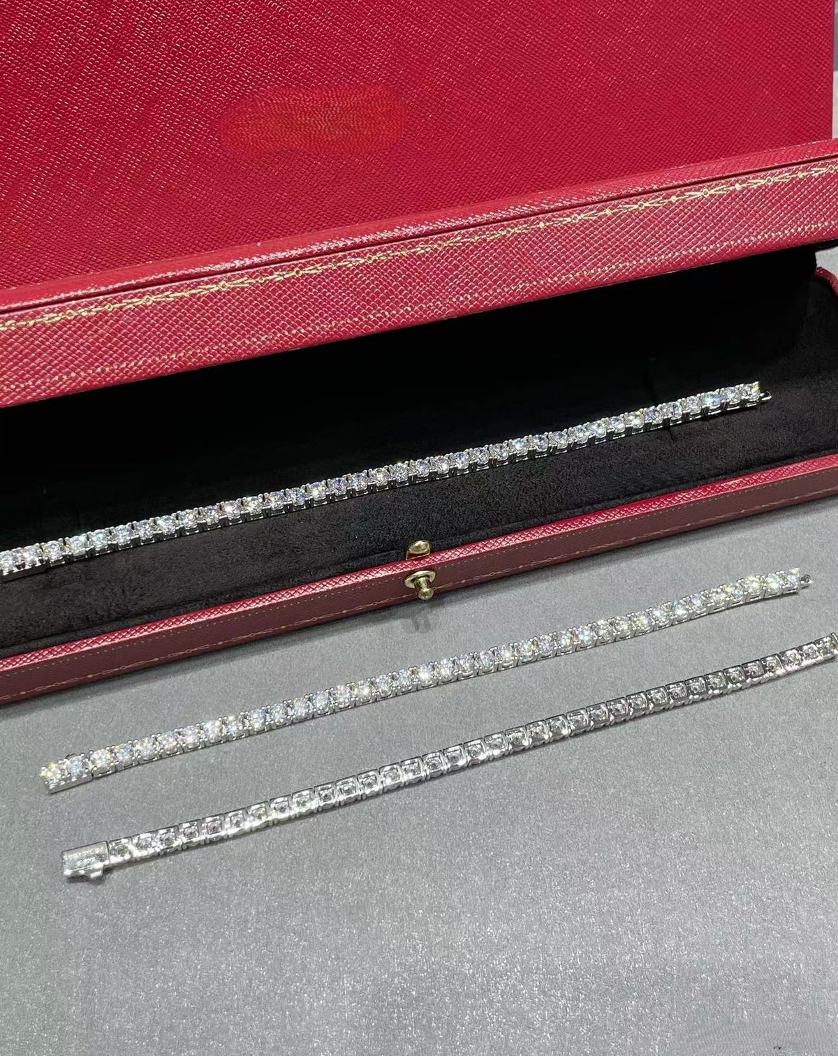 [⭐Lioran jewelrys]TENNIS BRACELET WITH FULL DIAMOND SETTING