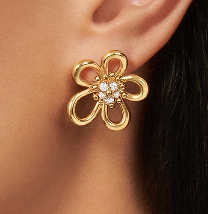 [⭐Lioran]FLOWERLACE EARRINGS