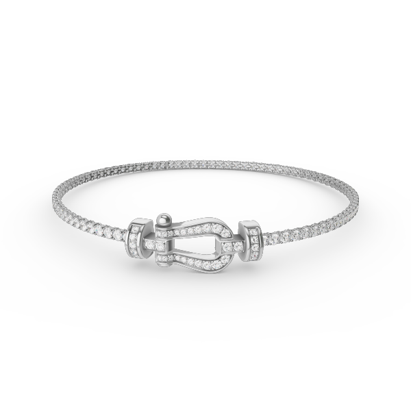 [⭐Lioran]FORCE  HORSESHOE  DIAMOND TENNIS BRACELET