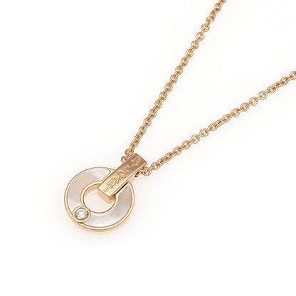[⭐Lioran]GARI NECKLACE PINK GOLD MOP