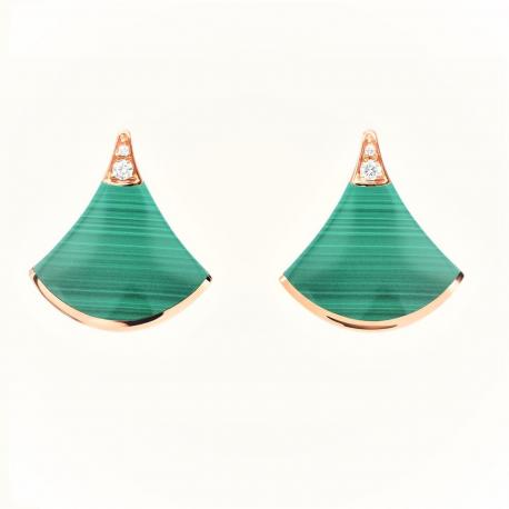 [⭐Lioran]DIVAS DREAM EARRINGS PINK GOLD
