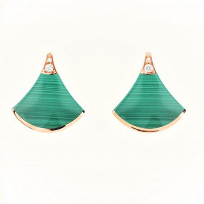 [⭐Lioran]DIVAS DREAM EARRINGS PINK GOLD
