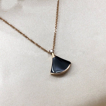 [⭐Lioran]DREAM NECKLACE ONYX 1 DIAMOND