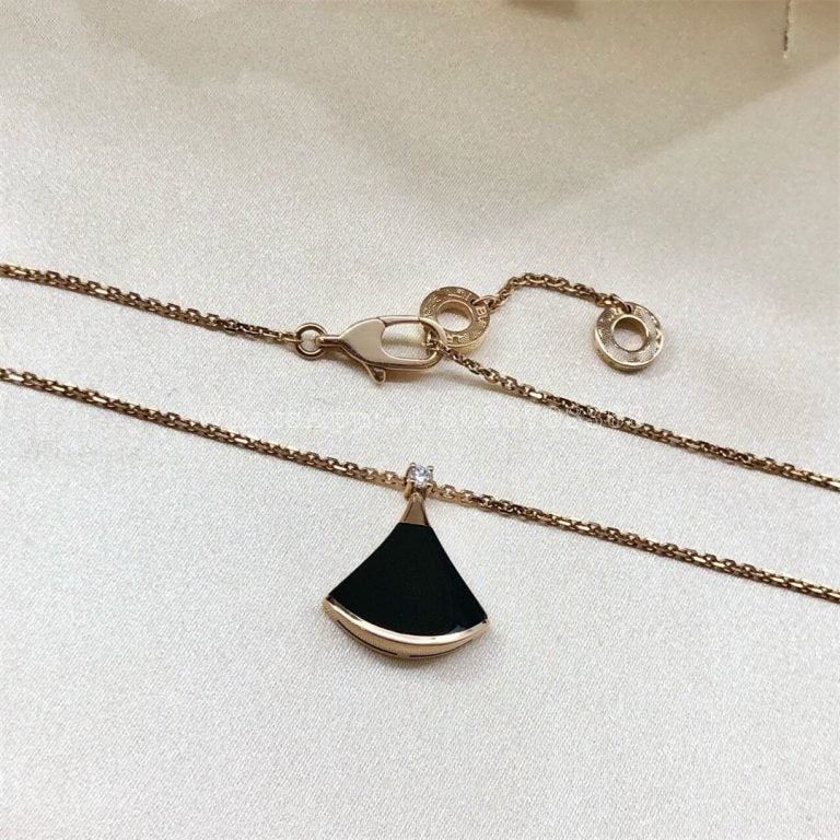[⭐Lioran]DREAM NECKLACE ONYX 1 DIAMOND