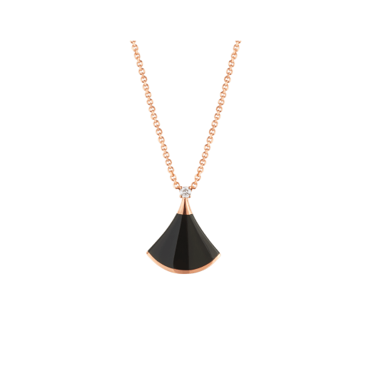 [⭐Lioran]DREAM NECKLACE ONYX 1 DIAMOND