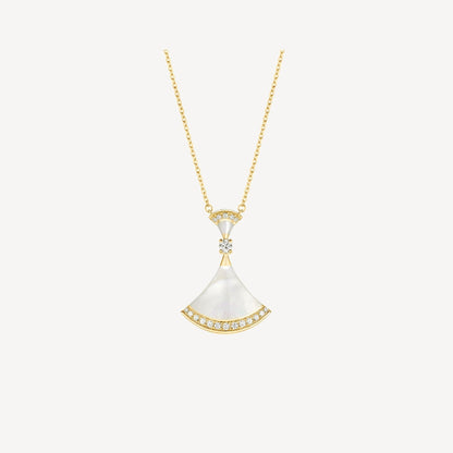 [⭐Lioran]DREAM NECKLACE MOP GOLD DIAMOND