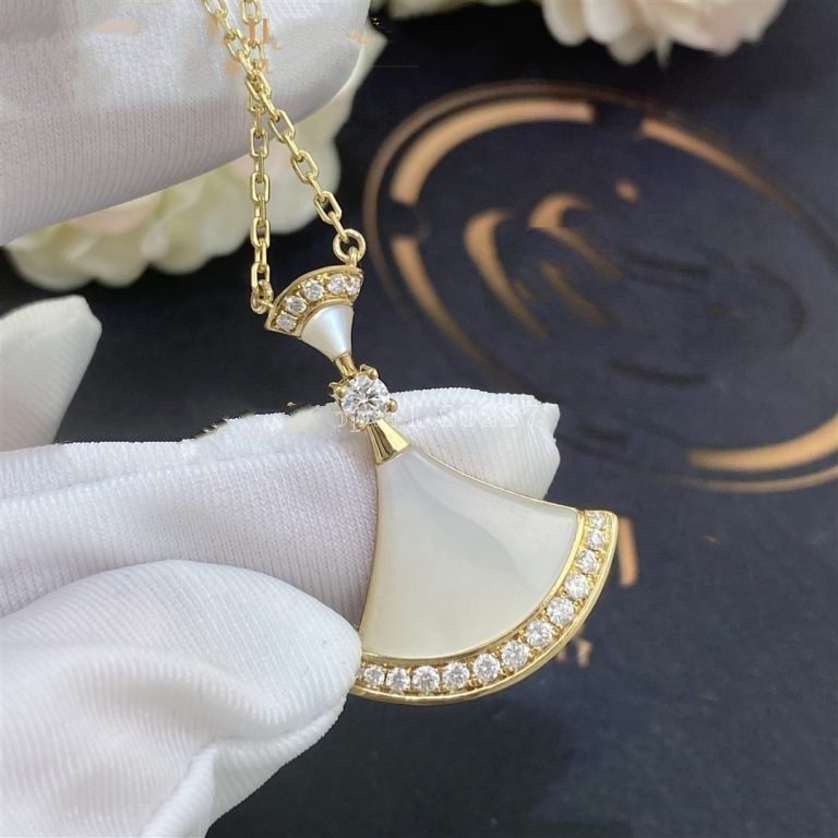 [⭐Lioran]DREAM NECKLACE MOP GOLD DIAMOND