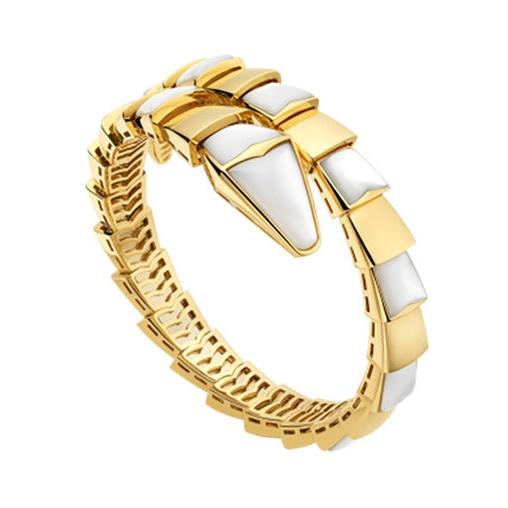 [⭐Lioran]SERPENTI BRACELET MOP GOLD