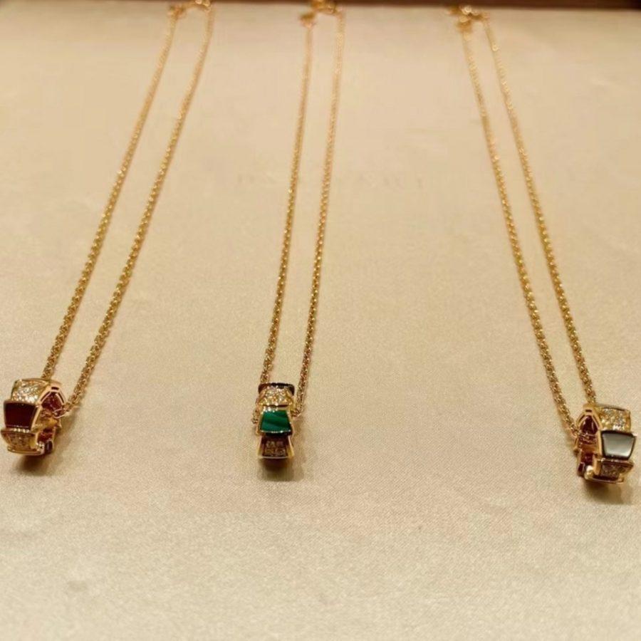 [⭐Lioran]SERPENTI PEDANT DIAMOND NECKLACE
