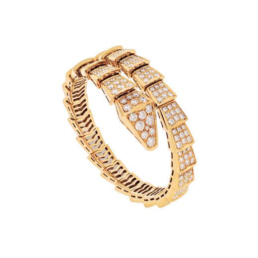 [⭐Lioran]SERPENTI BRACELET 8MM GOLD DIAMOND