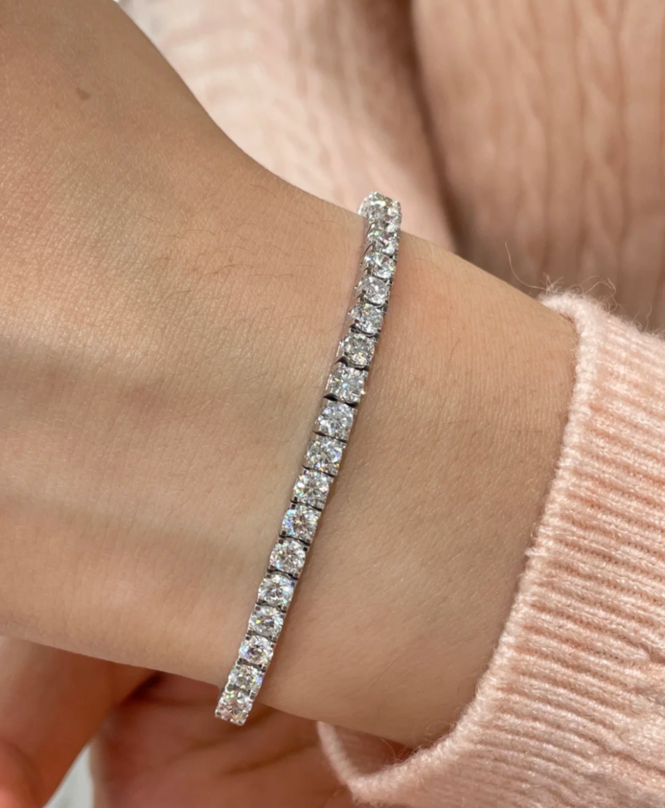 [⭐Lioran]  CLASSIC BASEBALL BRACELAT, 52 DIAMOND