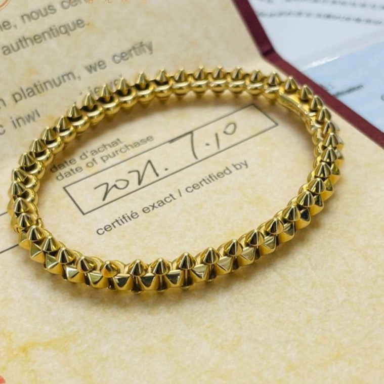 [⭐Lioran]CLASH GOLD BRACELET