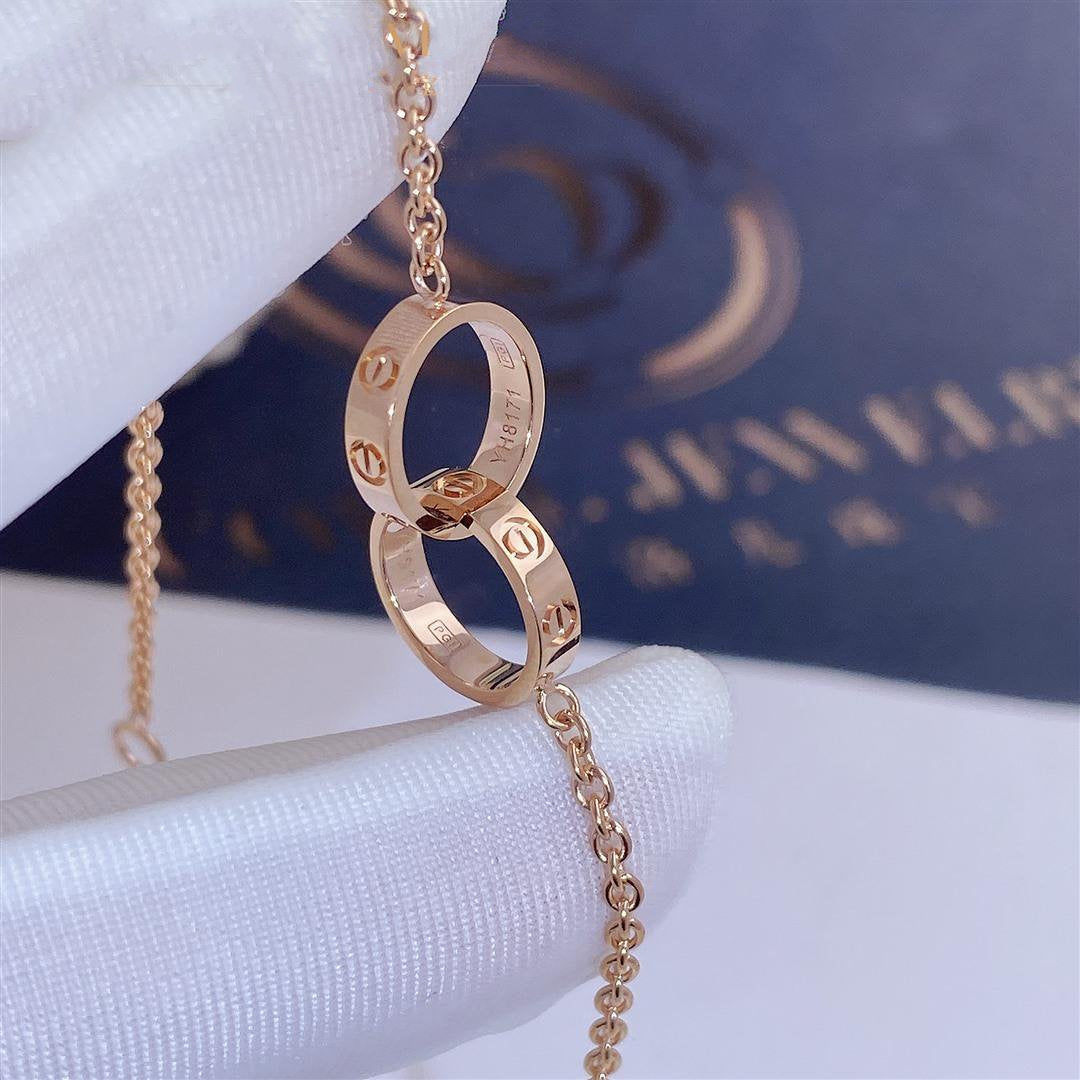 [⭐Lioran]LOVE BRACELET DOUBLE RING