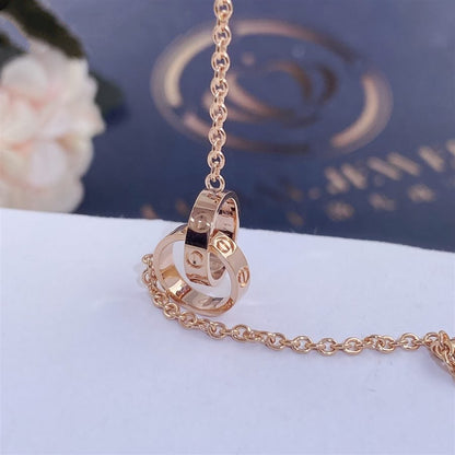 [⭐Lioran]LOVE BRACELET DOUBLE RING