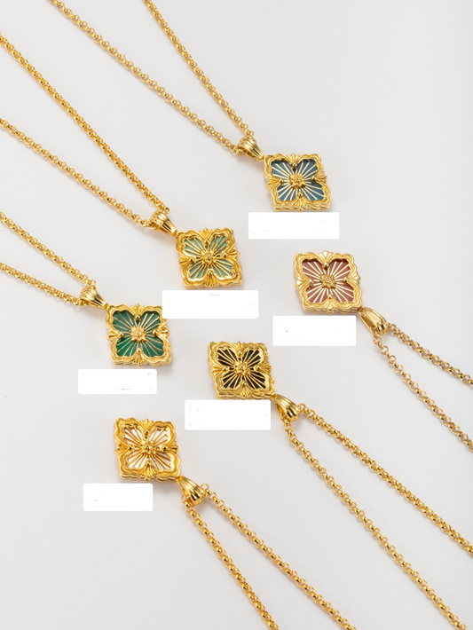 [⭐Lioran] B.C.L SMALL SIZE  ENAMEL NECKLACE（Various colors)