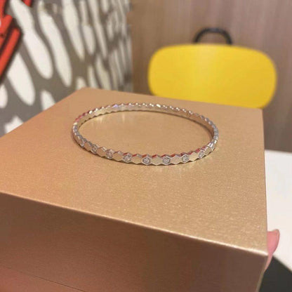 [⭐Lioran]BEE LOVE SILVER DIAMOND BRACELET