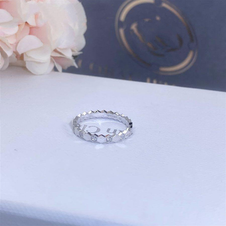 [⭐Lioran]BEE LOVE RING SILVER DIAMOND