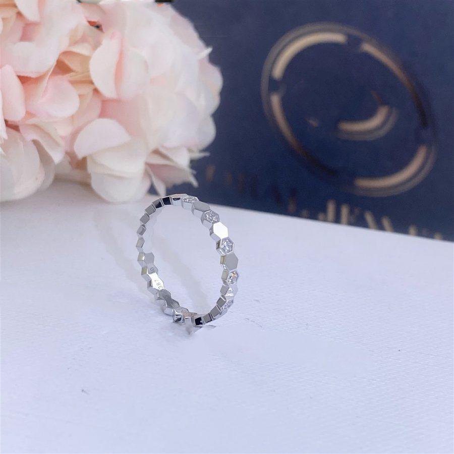 [⭐Lioran]BEE LOVE RING SILVER DIAMOND