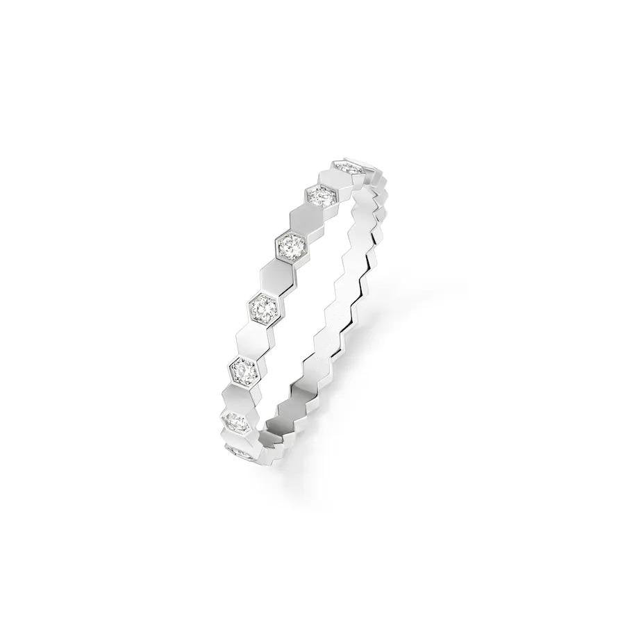 [⭐Lioran]BEE LOVE RING SILVER DIAMOND
