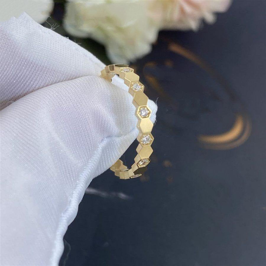 [⭐Lioran]BEE LOVE RING GOLD DIAMOND