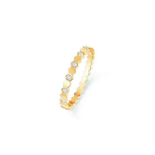 [⭐Lioran]BEE LOVE RING GOLD DIAMOND