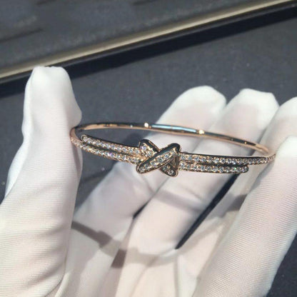 [⭐Lioran]JEUX DE BRACELET DIAMONDS PINK GOLD