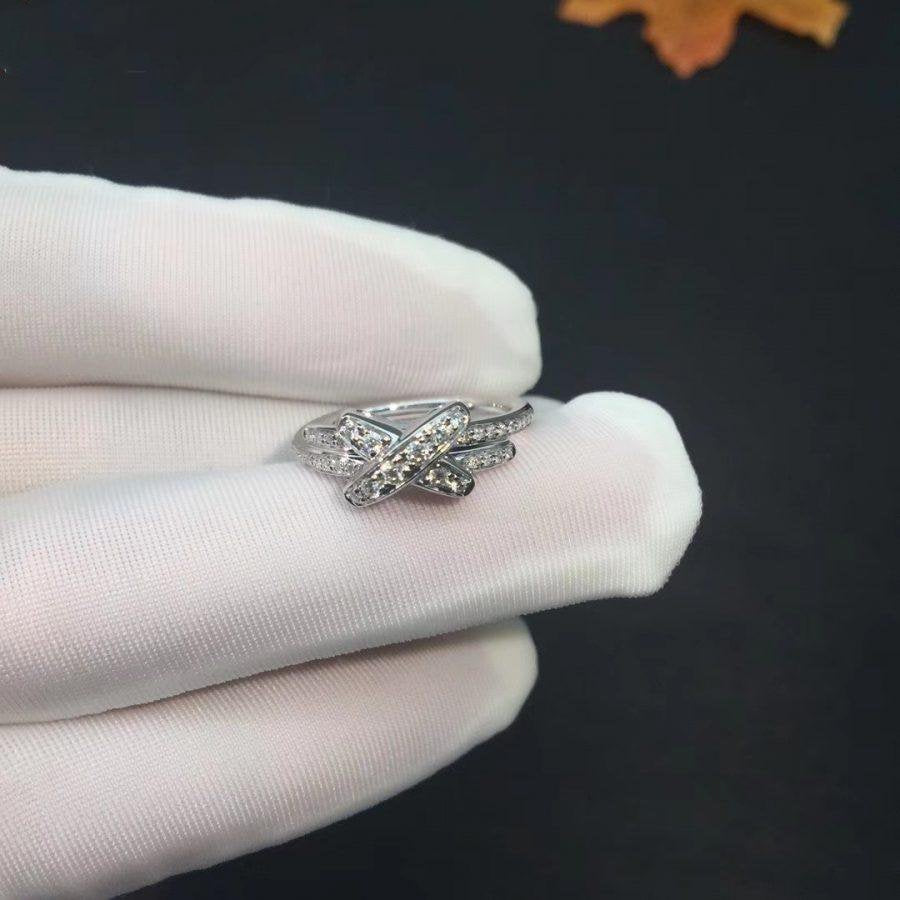 [⭐Lioran]JEUX DE SILVER DIAMOND RING