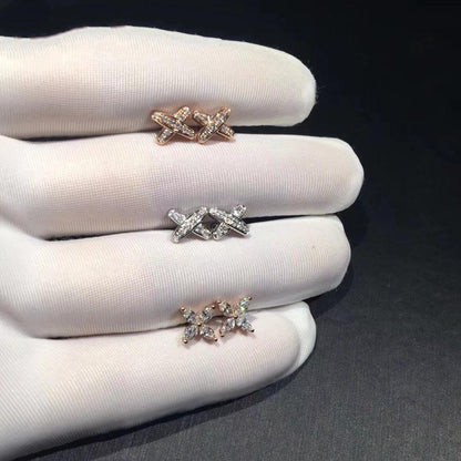 [⭐Lioran]JEUX DE DIAMOND EARRINGS